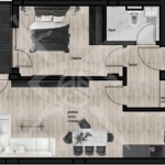 Двустаен апартамент в Пловдив, Кючук Париж - 71 кв.м за 615 €/кв.м - Снимка #1