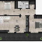 Тристаен апартамент в Пловдив, Кючук Париж - 101 кв.м за 780 €/кв.м - Снимка #1