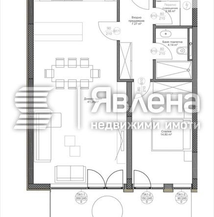 Двустаен апартамент в Варна, Бриз - 99 кв.м за 1718 €/кв.м - Снимка #1