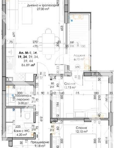 Тристаен апартамент в Пловдив, Кючук Париж - 103 кв.м за 451 €/кв.м - Снимка #1
