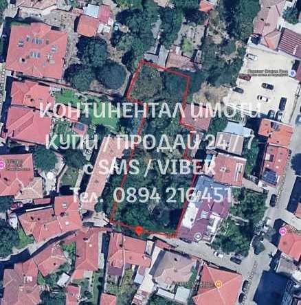 Парцел в Пловдив, Център - 1300 кв.м за 298 €/кв.м - Снимка #1