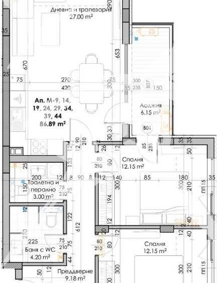 Тристаен апартамент в Пловдив, Кючук Париж - 102 кв.м за 452 €/кв.м - Снимка #1