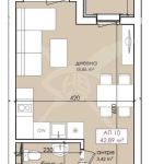 Едностаен апартамент в Созопол - 42 кв.м за 1441 €/кв.м - Снимка #1