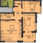 Тристаен апартамент в Пловдив, Остромила - 107 кв.м за 867 €/кв.м - Снимка #1