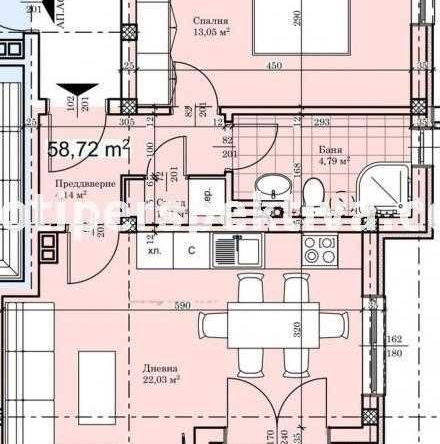 Двустаен апартамент в Пловдив, Христо Смирненски - 67 кв.м за 576 €/кв.м - Снимка #1