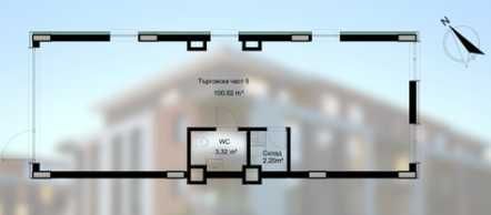 Магазин в София, Малинова долина - 100 кв.м за 2550 €/кв.м - Снимка #1