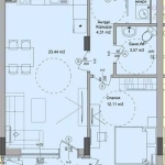 Двустаен апартамент в Айтос - 65 кв.м за 793 €/кв.м - Снимка #1