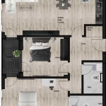 Тристаен апартамент в Пловдив, Кючук Париж - 102 кв.м за 1206 €/кв.м - Снимка #1