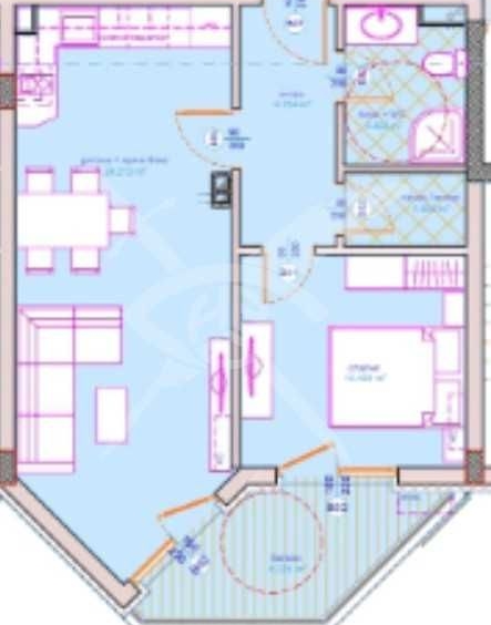 Двустаен апартамент в Бургас, Сарафово - 69 кв.м за 1295 €/кв.м - Снимка #1