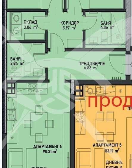 Тристаен апартамент в София, Център - 109 кв.м за 1214 €/кв.м - Снимка #1