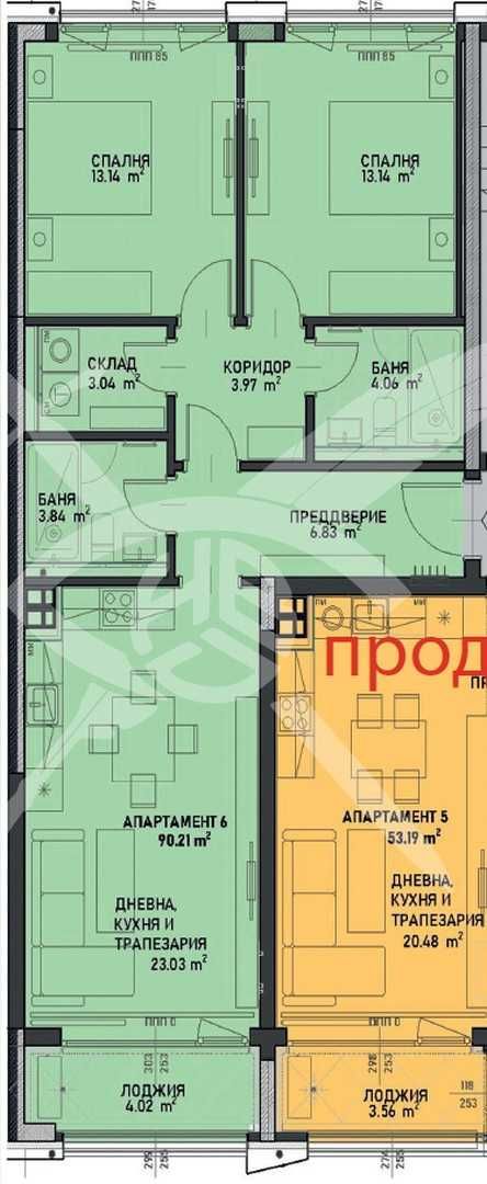 Тристаен апартамент в София, Център - 109 кв.м за 1214 €/кв.м - Снимка #1