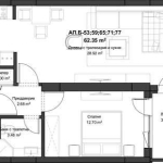 Двустаен апартамент в Пловдив, Кючук Париж - 73 кв.м за 990 €/кв.м - Снимка #1