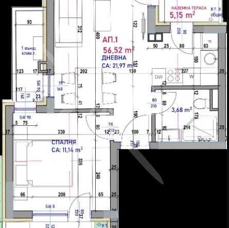 Двустаен апартамент в Бургас, Крайморие - 71 кв.м за 1005 €/кв.м - Снимка #1