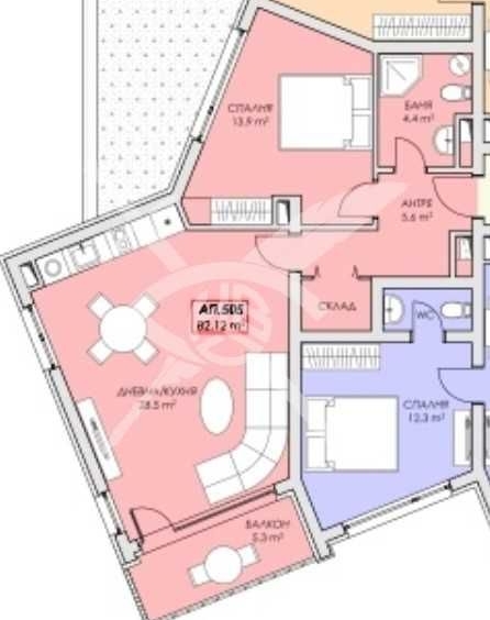 Двустаен апартамент в с. Равда, Област Бургас - 82 кв.м за 1705 €/кв.м - Снимка #1
