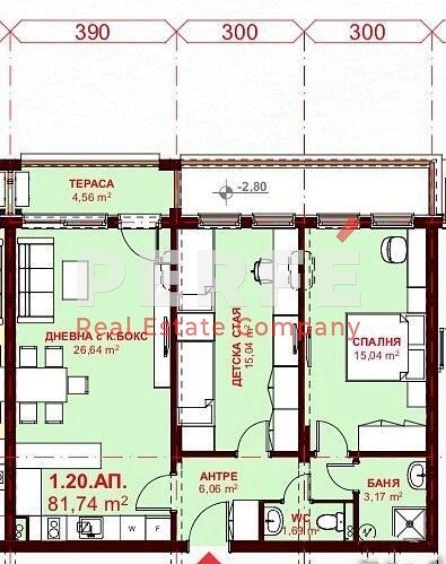 Тристаен апартамент в Свети Влас - 104 кв.м за 1554 €/кв.м - Снимка #1