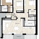 Тристаен апартамент в София, Зона Б-5 - 146 кв.м за 2055 €/кв.м - Снимка #1