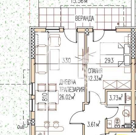 Двустаен апартамент в Пловдив, Остромила - 65 кв.м за 1153 €/кв.м - Снимка #1