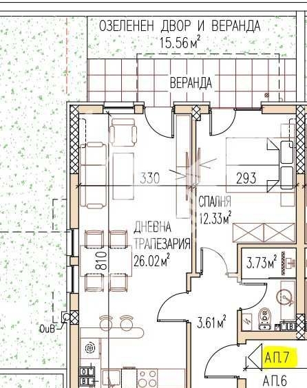Двустаен апартамент в Пловдив, Остромила - 65 кв.м за 1153 €/кв.м - Снимка #1