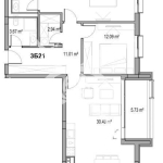 Тристаен апартамент в Пловдив, Христо Смирненски - 106 кв.м за 2085 €/кв.м - Снимка #1