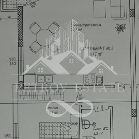 Двустаен апартамент в Велинград - 70 кв.м за 510 €/кв.м - Снимка #1