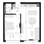 Двустаен апартамент в София, Студентски град - 78 кв.м за 2051 €/кв.м - Снимка #1