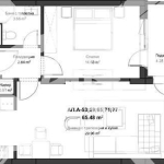 Двустаен апартамент в Пловдив, Кючук Париж - 76 кв.м за 901 €/кв.м - Снимка #1