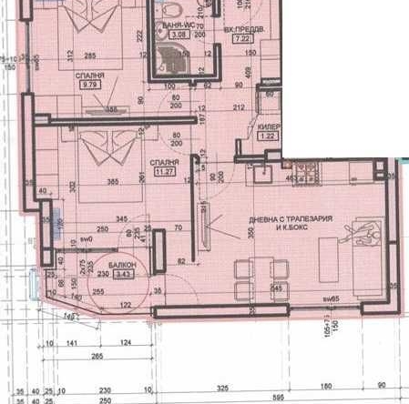 Тристаен апартамент в Търговище, Център - 72 кв.м за 996 €/кв.м - Снимка #1