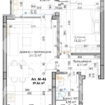 Двустаен апартамент в Пловдив, Кючук Париж - 71 кв.м за 797 €/кв.м - Снимка #1