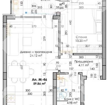 Двустаен апартамент в Пловдив, Кючук Париж - 71 кв.м за 797 €/кв.м - Снимка #1