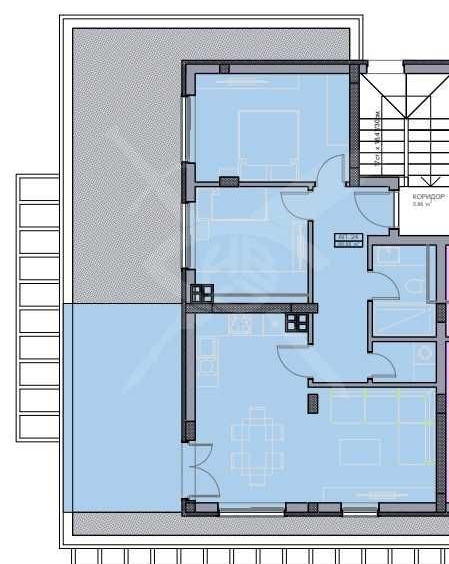 Тристаен апартамент в Пловдив, Христо Смирненски - 105 кв.м за 1201 €/кв.м - Снимка #1