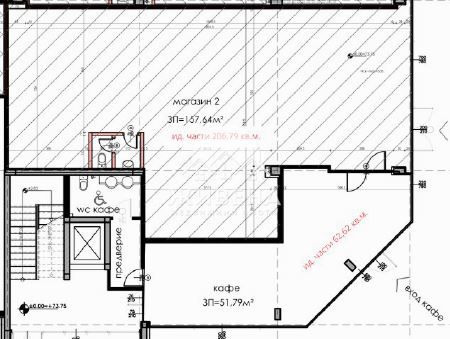 Магазин в Варна, Кайсиева градина - 207 кв.м за 2198 €/кв.м - Снимка #1