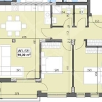 Тристаен апартамент в Пловдив, Кършияка - 110 кв.м за 1204 €/кв.м - Снимка #1