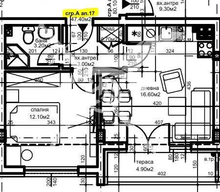 Двустаен апартамент в Пловдив, Христо Смирненски - 53 кв.м за 1131 €/кв.м - Снимка #1