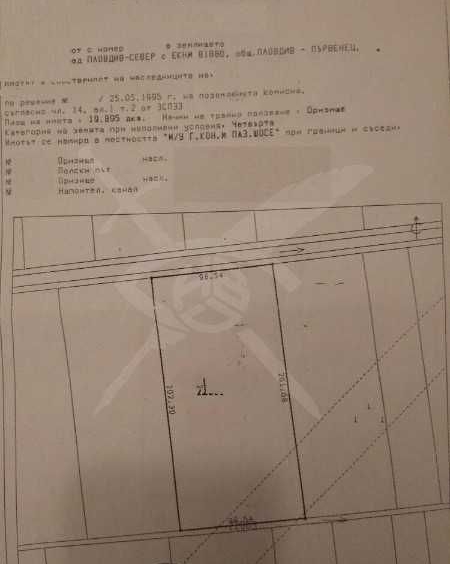 Земеделски имот в Пловдив, Индустриална зона - Север -  кв.м за 14922 €/дка - Снимка #1