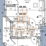 Двустаен апартамент в Варна, Гранд Мол Варна - 64 кв.м за 1177 €/кв.м - Снимка #1