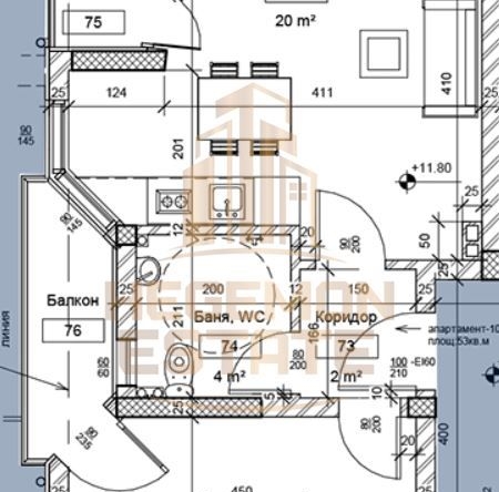 Двустаен апартамент в Варна, Гранд Мол Варна - 64 кв.м за 1177 €/кв.м - Снимка #1