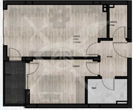 Двустаен апартамент в Пловдив, Кючук Париж - 70 кв.м за 614 €/кв.м - Снимка #1