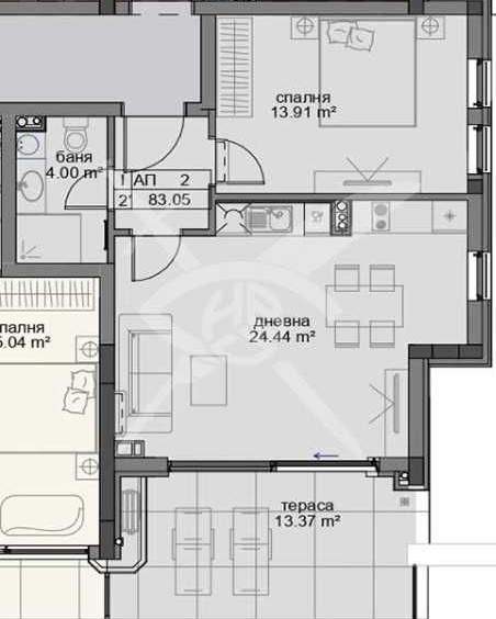 Двустаен апартамент в с. Равда, Област Бургас - 83 кв.м за 1301 €/кв.м - Снимка #1