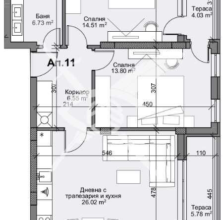 Тристаен апартамент в Пловдив, Кършияка - 111 кв.м за 1904 €/кв.м - Снимка #1