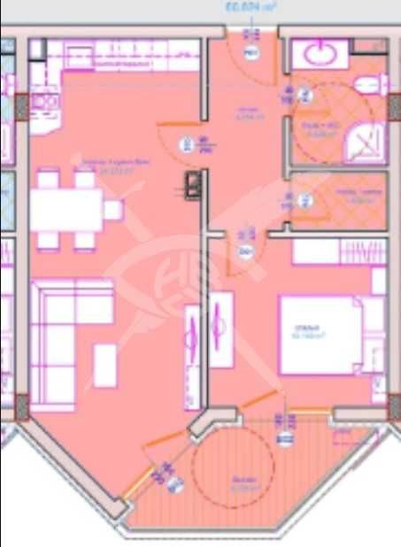 Двустаен апартамент в Бургас, Сарафово - 69 кв.м за 661 €/кв.м - Снимка #1