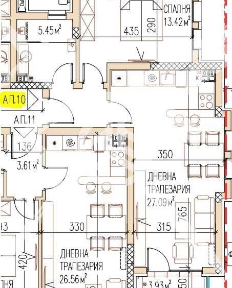 Двустаен апартамент в Пловдив, Остромила - 76 кв.м за 592 €/кв.м - Снимка #1