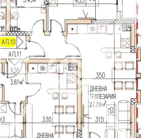 Двустаен апартамент в Пловдив, Остромила - 76 кв.м за 1160 €/кв.м - Снимка #1