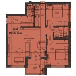 Тристаен апартамент в Асеновград - 112 кв.м за 755 €/кв.м - Снимка #1