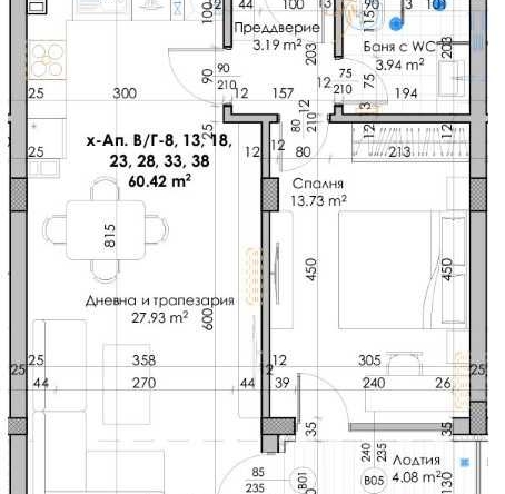 Двустаен апартамент в Пловдив, Кючук Париж - 73 кв.м за 537 €/кв.м - Снимка #1