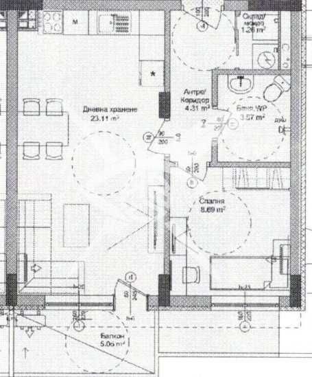 Двустаен апартамент в Айтос - 64 кв.м за 800 €/кв.м - Снимка #1