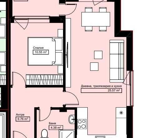Тристаен апартамент в Асеновград - 83 кв.м за 757 €/кв.м - Снимка #1