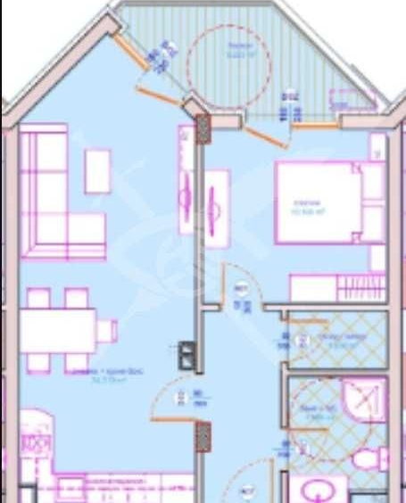 Двустаен апартамент в Бургас, Сарафово - 69 кв.м за 1300 €/кв.м - Снимка #1