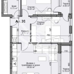 Тристаен апартамент в Пловдив, Кършияка - 111 кв.м за 1907 €/кв.м - Снимка #1