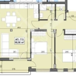 Тристаен апартамент в Пловдив, Кършияка - 110 кв.м за 1204 €/кв.м - Снимка #1