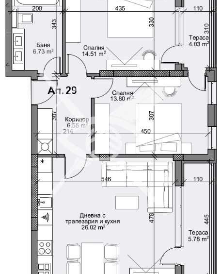 Двустаен апартамент в Пловдив, Кършияка - 112 кв.м за 1892 €/кв.м - Снимка #1